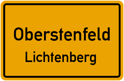 Straßenverzeichnis Oberstenfeld Lichtenberg