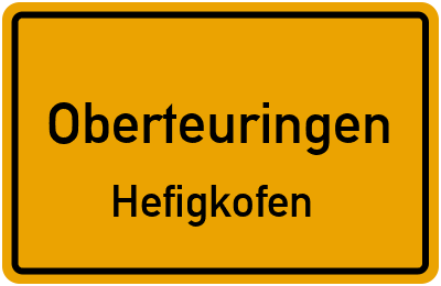 Straßenverzeichnis Oberteuringen Hefigkofen