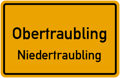 Straßenverzeichnis Obertraubling Niedertraubling
