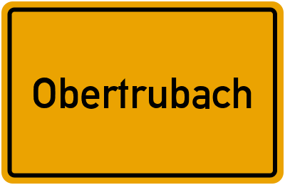 Wo liegt Obertrubach?
