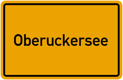 Branchenbuch Oberuckersee, Brandenburg