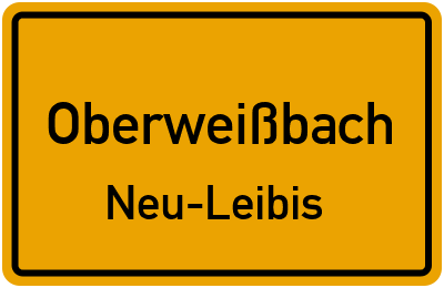Straßenverzeichnis Oberweißbach Neu-Leibis