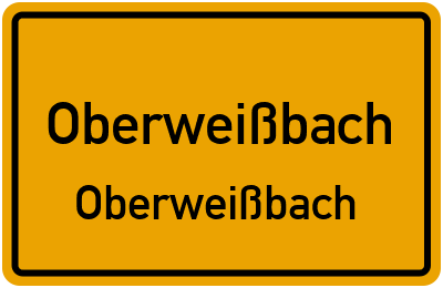 Straßenverzeichnis Oberweißbach Oberweißbach