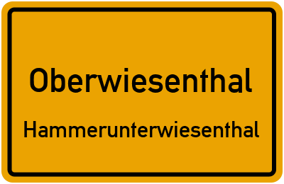 Straßenverzeichnis Oberwiesenthal Hammerunterwiesenthal