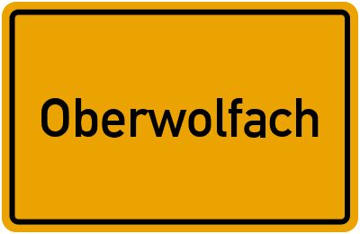 Branchenbuch Oberwolfach, Baden-Württemberg