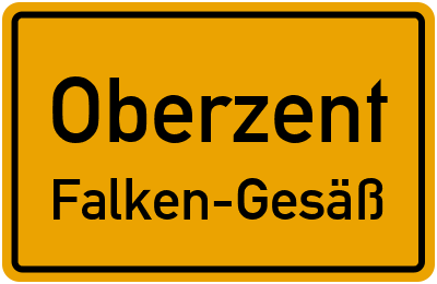 Straßenverzeichnis Oberzent Falken-Gesäß
