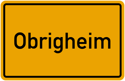 Wo liegt Obrigheim?