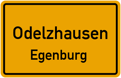 Straßenverzeichnis Odelzhausen Egenburg