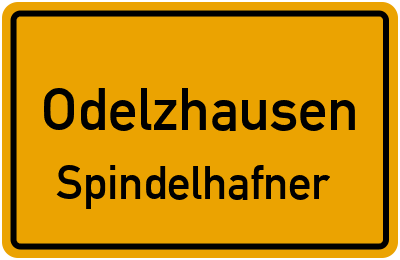 Straßenverzeichnis Odelzhausen Spindelhafner