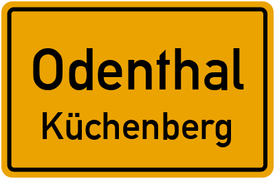 Straßenverzeichnis Odenthal Küchenberg