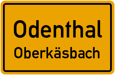 Straßenverzeichnis Odenthal Oberkäsbach