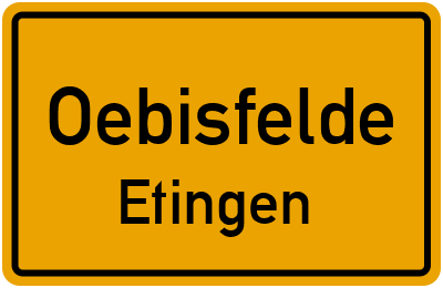 Straßenverzeichnis Oebisfelde Etingen