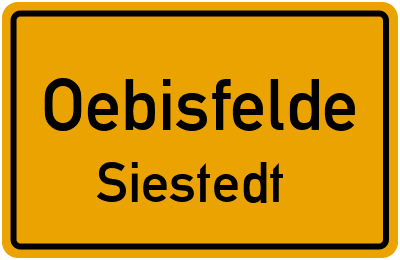 Straßenverzeichnis Oebisfelde Siestedt