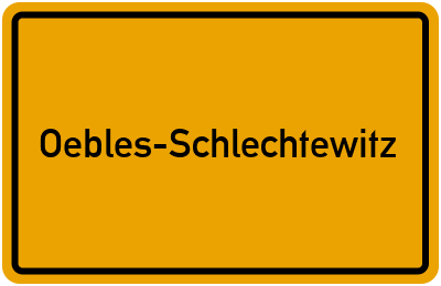 Oebles-Schlechtewitz in Sachsen-Anhalt erkunden