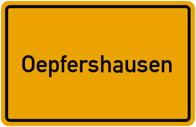 Oepfershausen Branchenbuch