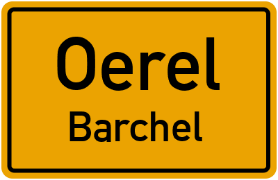 Straßenverzeichnis Oerel Barchel