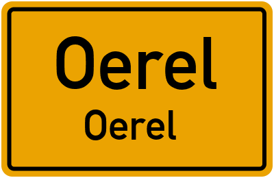Straßenverzeichnis Oerel Oerel