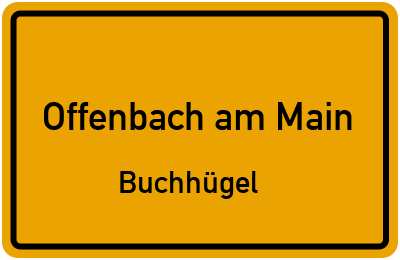 Straßenverzeichnis Offenbach am Main Buchhügel