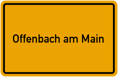 Branchenbuch Offenbach am Main, Hessen