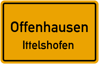 Straßenverzeichnis Offenhausen Ittelshofen