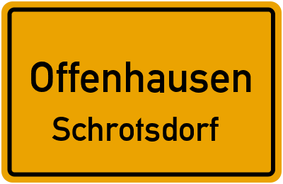 Straßenverzeichnis Offenhausen Schrotsdorf