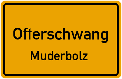 Straßenverzeichnis Ofterschwang Muderbolz