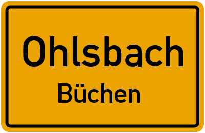 Straßenverzeichnis Ohlsbach Büchen