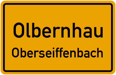 Straßenverzeichnis Olbernhau Oberseiffenbach