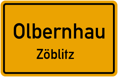 Straßenverzeichnis Olbernhau Zöblitz