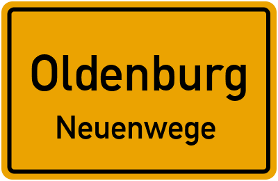 Straßenverzeichnis Oldenburg Neuenwege