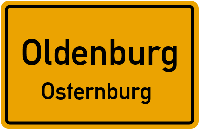Straßenverzeichnis Oldenburg Osternburg