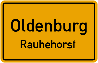 Straßenverzeichnis Oldenburg Rauhehorst