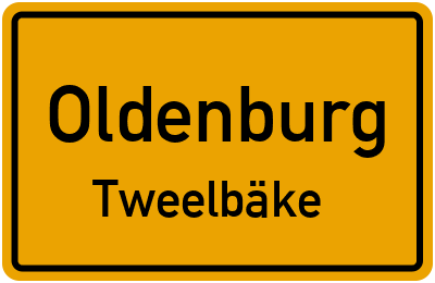 Straßenverzeichnis Oldenburg Tweelbäke