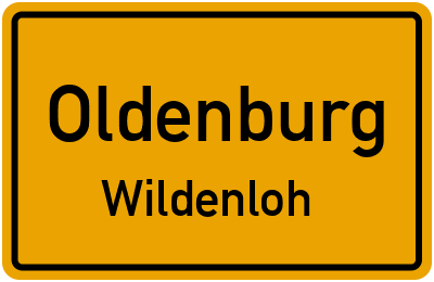 Straßenverzeichnis Oldenburg Wildenloh