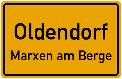 Straßenverzeichnis Oldendorf Marxen am Berge