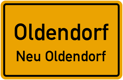 Straßenverzeichnis Oldendorf Neu Oldendorf