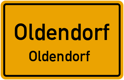 Straßenverzeichnis Oldendorf Oldendorf