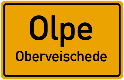 Straßenverzeichnis Olpe Oberveischede