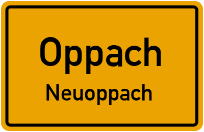 Straßenverzeichnis Oppach Neuoppach