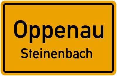 Straßenverzeichnis Oppenau Steinenbach