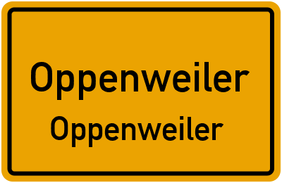 Straßenverzeichnis Oppenweiler Oppenweiler