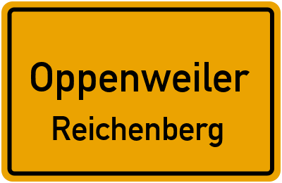 Straßenverzeichnis Oppenweiler Reichenberg