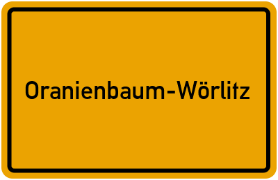 Branchenbuch Oranienbaum-Wörlitz, Sachsen-Anhalt