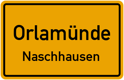 Straßenverzeichnis Orlamünde Naschhausen