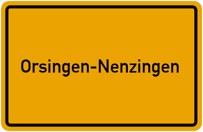 Orsingen-Nenzingen in Baden-Württemberg