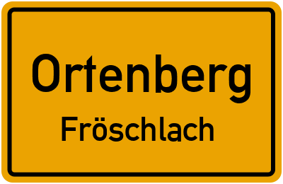 Straßenverzeichnis Ortenberg Fröschlach