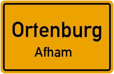 Straßenverzeichnis Ortenburg Afham