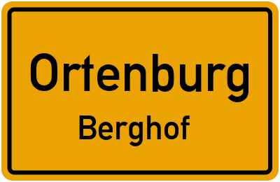 Straßenverzeichnis Ortenburg Berghof