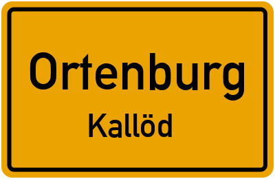 Straßenverzeichnis Ortenburg Kallöd