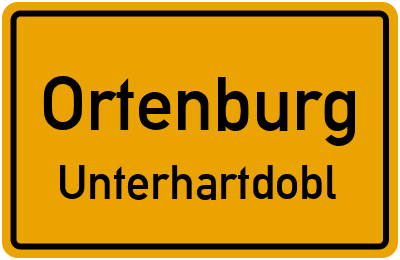 Straßenverzeichnis Ortenburg Unterhartdobl